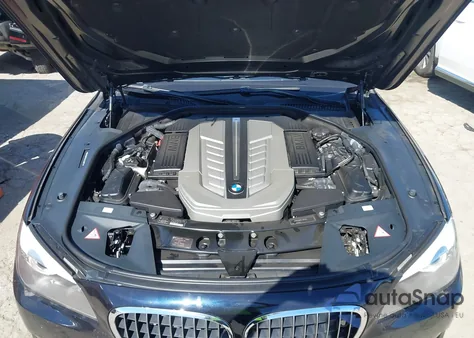 2010 BMW 760Li z USA, uszkodzony, nr VIN WBAKB0C59ACY40172